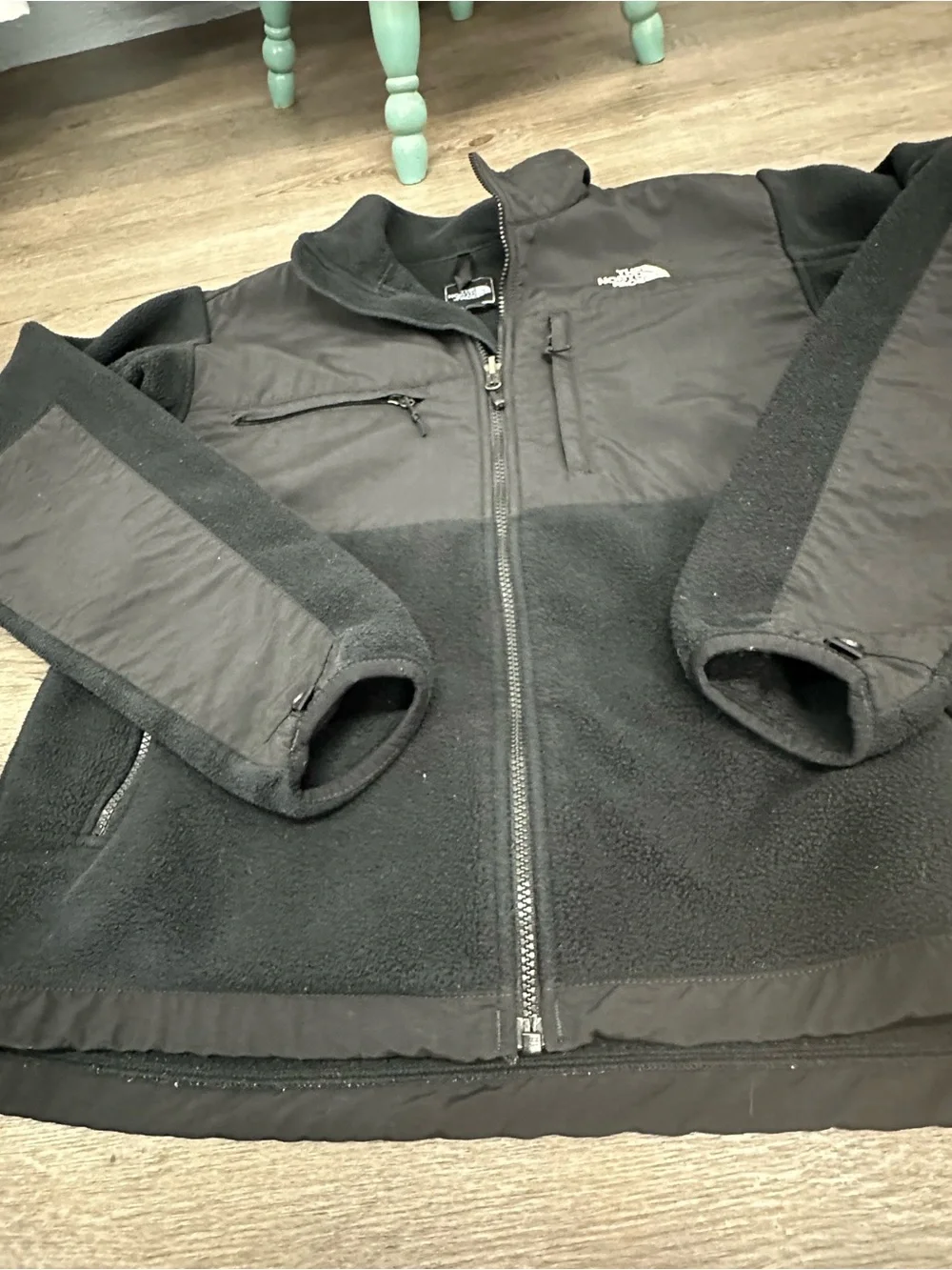 The North Face Denali Black Lightweight Fleece Jacket men’s medium